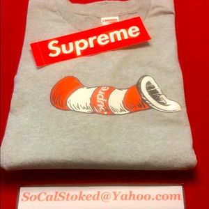 Supreme Cat in the Hat T-shirt